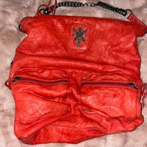 Thomas wylde skull shoulder bag